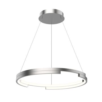 Anello Minor LED Pendant in Brushed Nickel by Kuzco Lighting