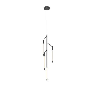 Motif LED Pendant in Black by Kuzco Lighting
