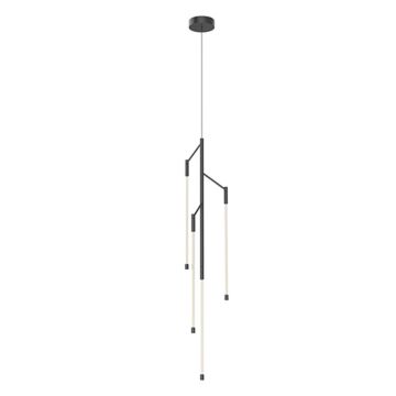 Motif LED Pendant in Black by Kuzco Lighting