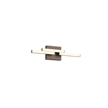 Anello Minor LED Bathroom Fixture in Walnut by Kuzco Lighting