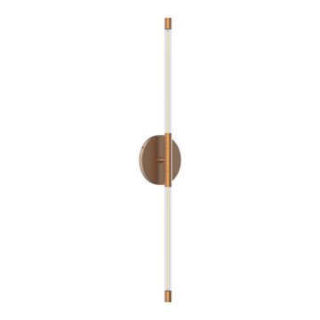 Motif LED Wall Sconce in Brushed Gold by Kuzco Lighting