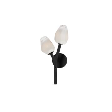 Blossom LED Wall Sconce in Black by ET2