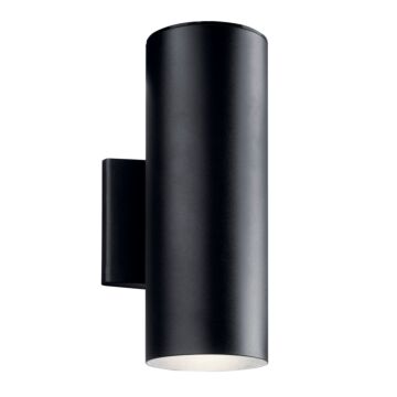 No Family LED Outdoor Wall Mount in Textured Black by Kichler