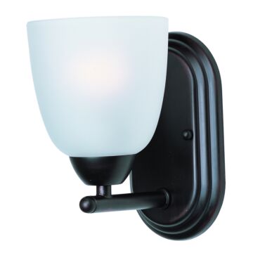 Axis One Light Bath Vanity in Oil Rubbed Bronze by Maxim