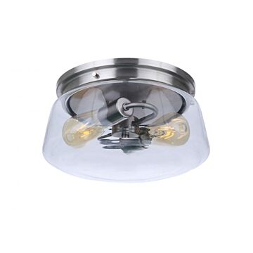 Two Light Outdoor Flush Mount by Craftmade