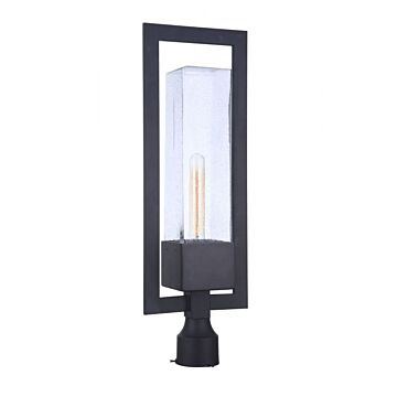 Perimeter One Light Outdoor Post Mount in Midnight by Craftmade