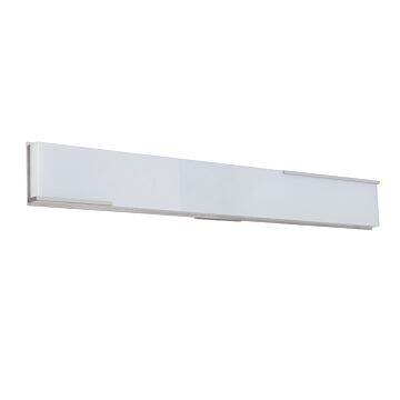 Craftmade Vibe 35" Bathroom Vanity Light in Brushed Polished Nickel