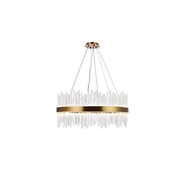 Dallas 18-Light Chandelier in Gold
