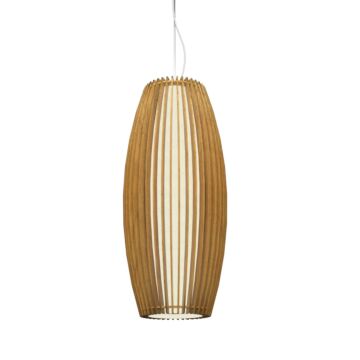 Stecche di Legno 1-Light Pendant in Louro Freijo