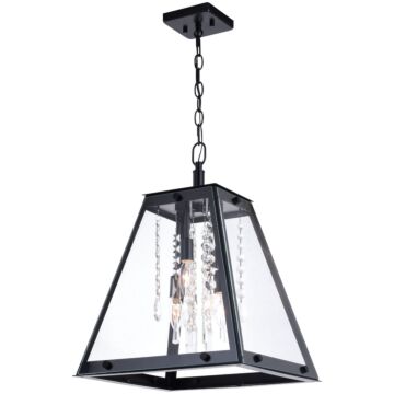 Tremont 4-Light Pendant in Matte Black