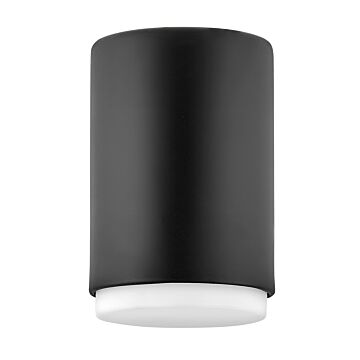 Cedric 1-Light LED Flush Mount in Black