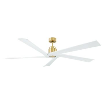 Aspen 70" Ceiling Fan in Burnished Brass by Visual Comfort Fan