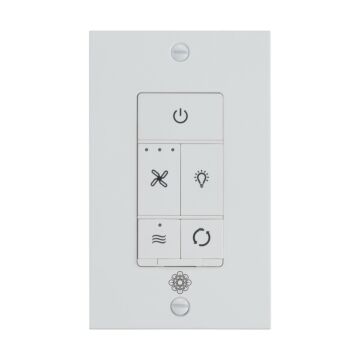 Universal Wall Control in White by Visual Comfort Fan