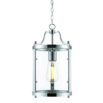 Payton CH One Light Mini Pendant in Chrome by Golden