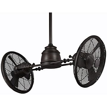 Vintage Gryo Led 42"Performance Fan in Kocoa by Minka Aire