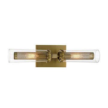 Emmerham  Bathroom Vanity Light in Soft Brass by Minka-Lavery