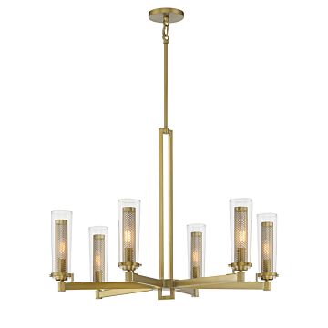 Emmerham  Chandelier in Soft Brass by Minka-Lavery