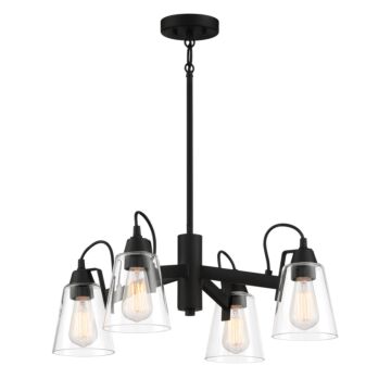 Beckonridge  Chandelier in Coal by Minka-Lavery