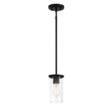 Haisley  Pendant   Semi Flush in Coal by Minka-Lavery
