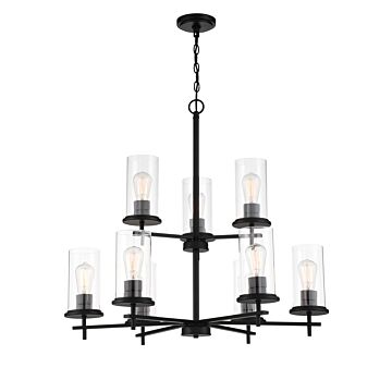 Haisley  Chandelier in Coal by Minka-Lavery