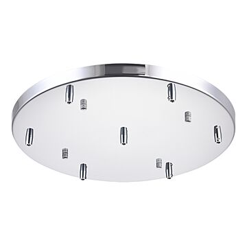 Multi Ceiling Ceiling Canopy in Chrome by Matteo Lighting
