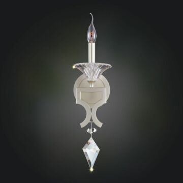  Florence Wall Sconce in Tarnished Silver