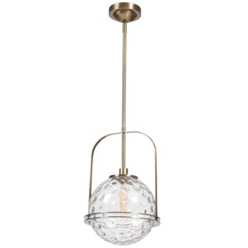 Mimas  Pendant in Antique Brass by Uttermost