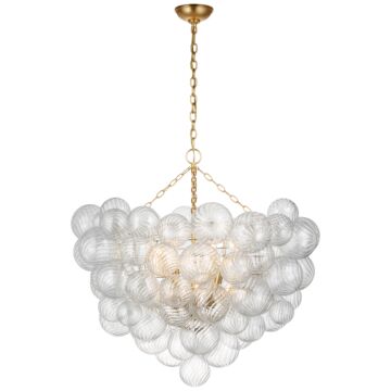 Talia LED Chandelier in Gild by Visual Comfort Signature