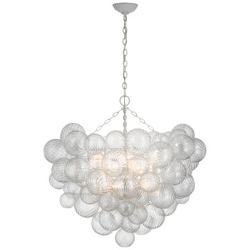 Talia LED Chandelier in Plaster White by Visual Comfort Signature