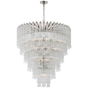 Lorelei LED Chandelier in Polished Nickel by Visual Comfort Signature