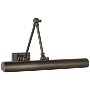 Cabinet Maker LED Library Light in Bronze by Visual Comfort Signature