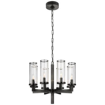 Liaison  Chandelier in Bronze by Visual Comfort Signature