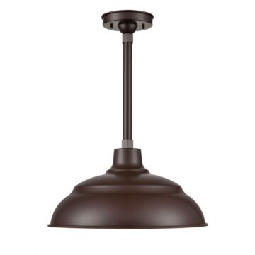 R Series LED Warehouse Shade in Architect Bronze by Millennium