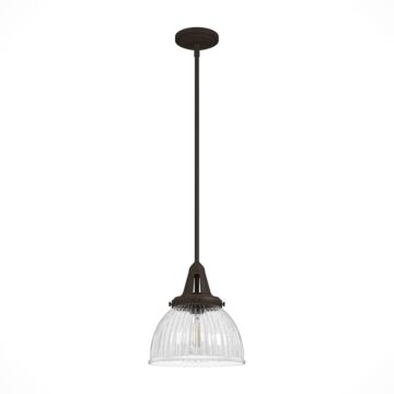Hunter Cypress Grove 1-Light Pendant in Onyx Bengal