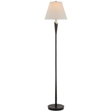 Aiden LED Floor Lamp in Aged Iron by Visual Comfort Signature