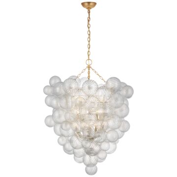 Talia LED Chandelier in Gild by Visual Comfort Signature