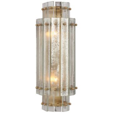Cadence LED Wall Sconce in Hand-Rubbed Antique Brass by Visual Comfort Signature