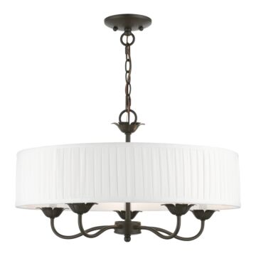 Edinburgh 5-Light Pendant in English Bronze
