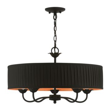 Harrington 5-Light Pendant in Black
