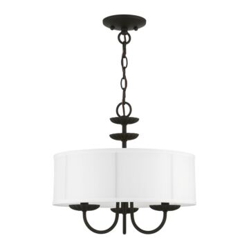 Brookdale 3-Light Pendant in Black
