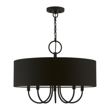 Bainbridge 5-Light Pendant in Black