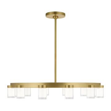 Esfera LED Chandelier in Natural Brass by Visual Comfort Modern