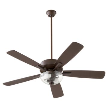Ovation 52"Ceiling Fan in Oiled Bronze by Quorum International