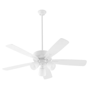 Ovation 52"Ceiling Fan in Studio White by Quorum International