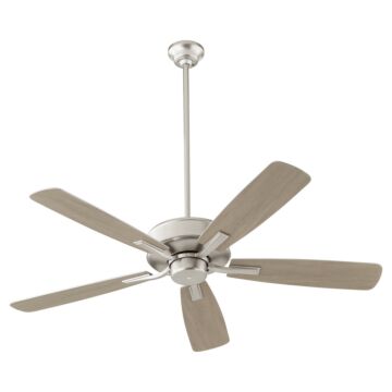 Ovation 52"Ceiling Fan in Satin Nickel by Quorum International