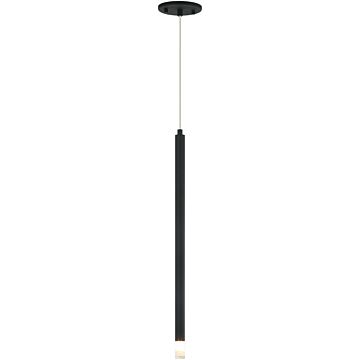 Reigndrop One Light Pendant in Matte Black by Matteo Lighting