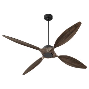 Papillon 66"Ceiling Fan in Matte Black by Quorum International