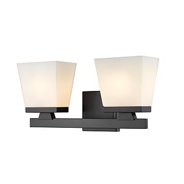 Astor Bathroom Vanity Light in Matte Black by Z-Lite