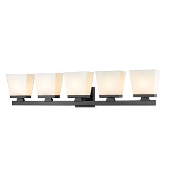 Astor Bathroom Vanity Light in Matte Black by Z-Lite