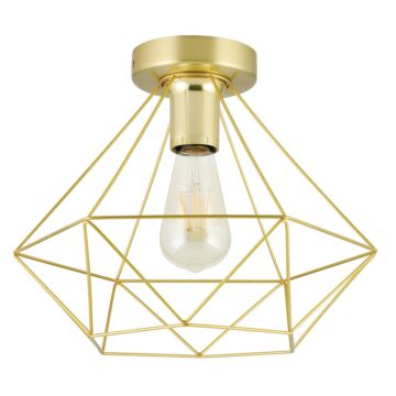 Tarbes LED Ceiling Light in Brushed Brass by Eglo USA